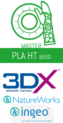 3dxfilamentos- Filamento PLA HT Ingeo 3D850